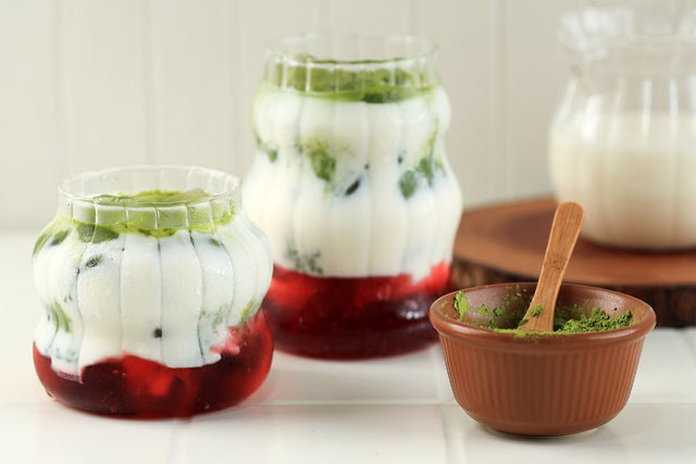 Iced Strawberry Matcha