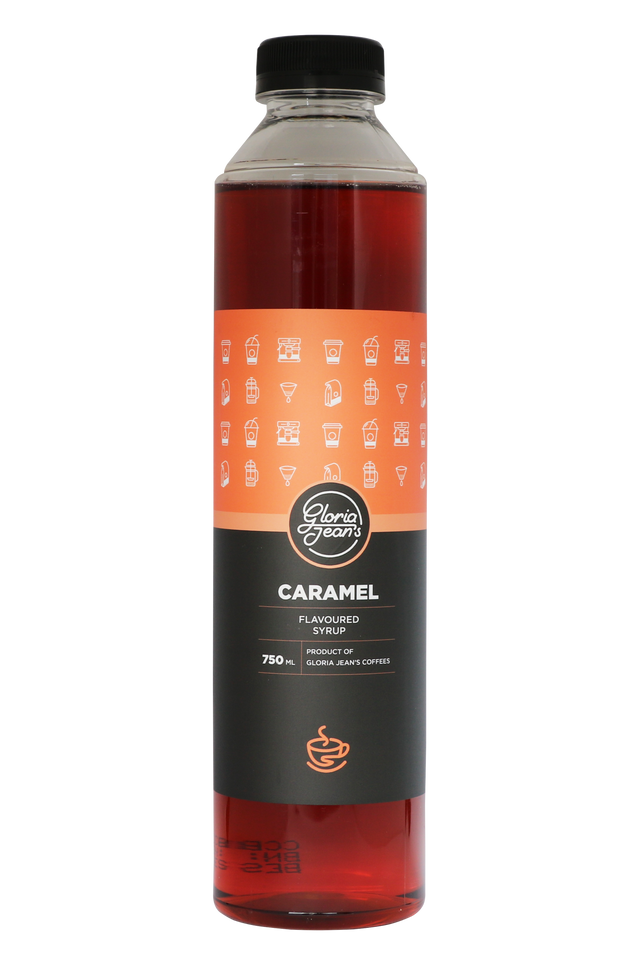Gloria Jean's Syrup - Caramel 750ml Bottle