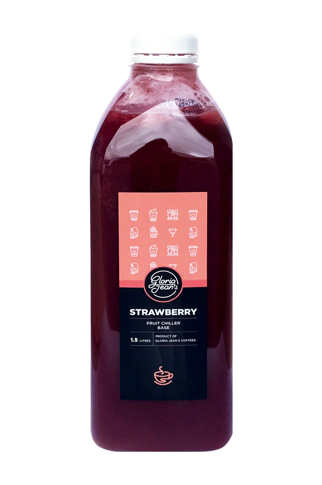 Gloria Jean's Fruit Pulp - Strawberry - 1.5ltr Bottle