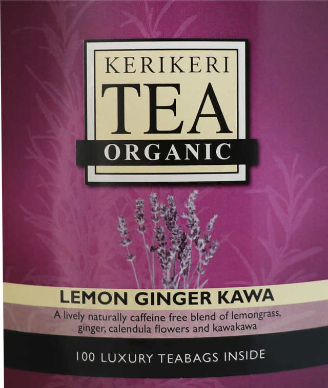 Kerikeri Lemon Ginger Organic Kawa Tea - Refill 100