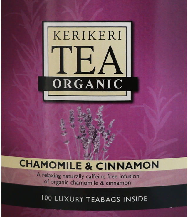 Kerikeri Chamomile & Cinnamon Organic Tea - Refill 100